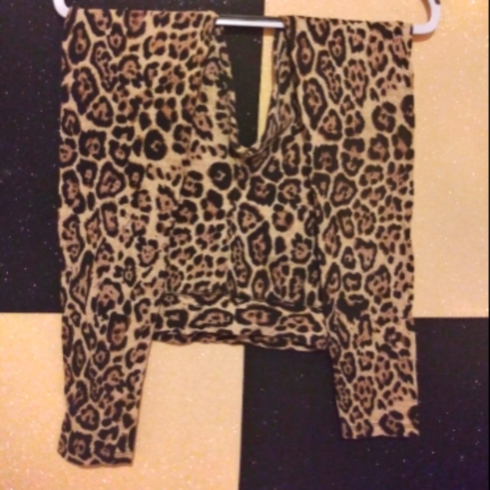 animal print leggings